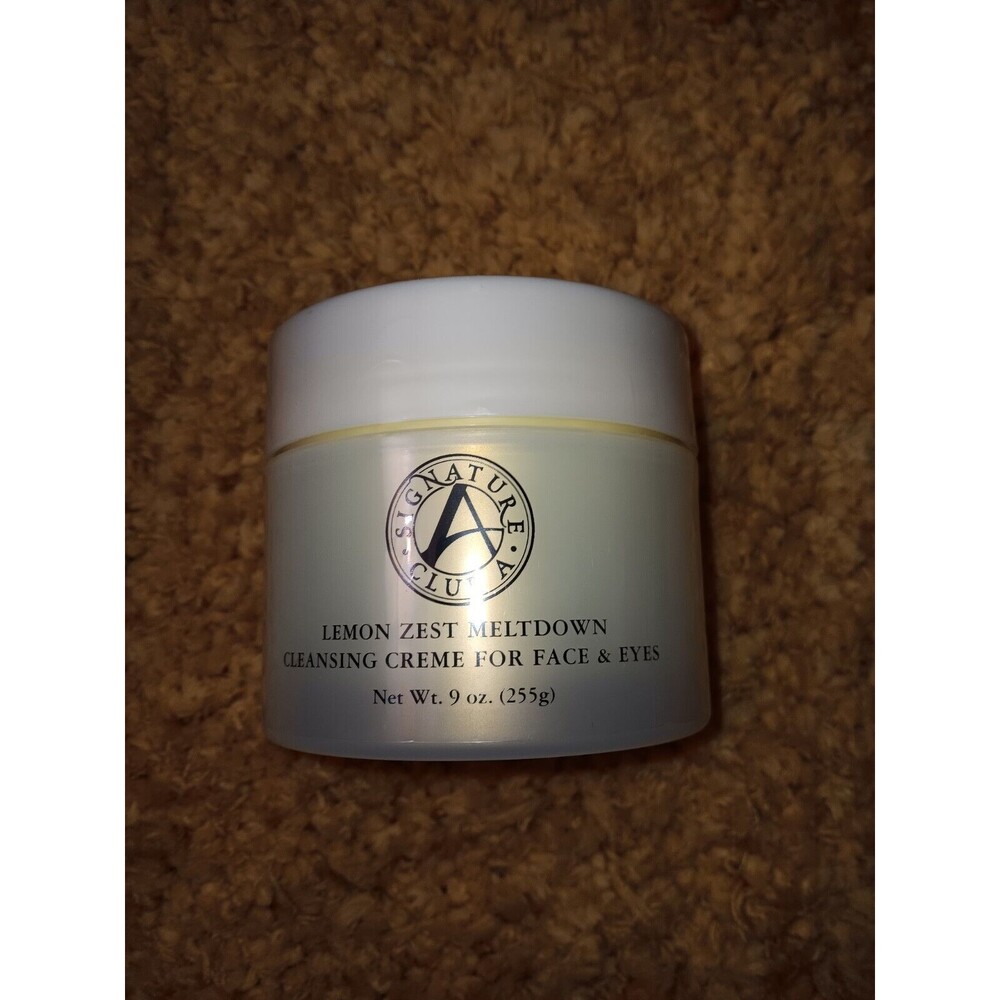 Signature Club A Lemon Zest Meltdown  Cleansing Cream Face  9oz NEW SEALED!